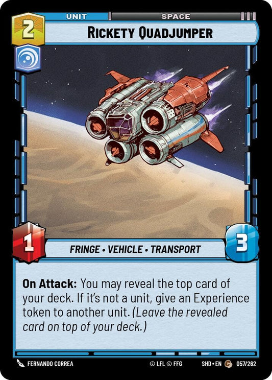 Image for Rickety Quadjumper - Star Wars: Unlimited