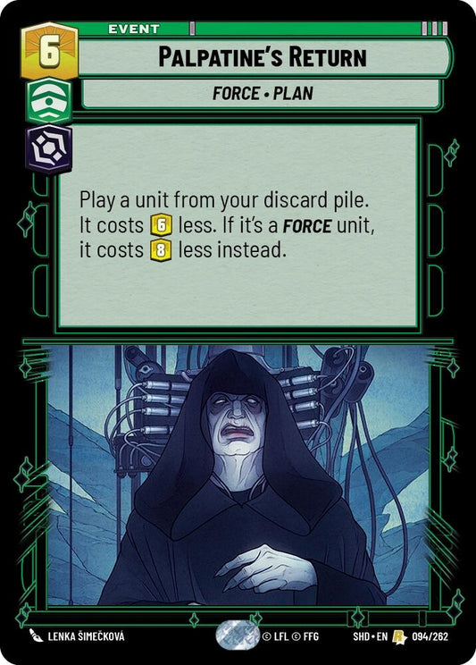 Image for Palpatine's Return - Star Wars: Unlimited