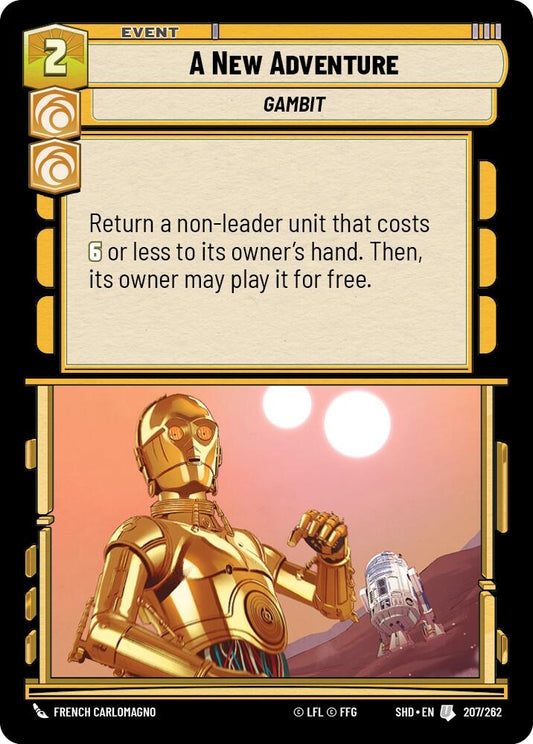 Image for A New Adventure - Star Wars: Unlimited