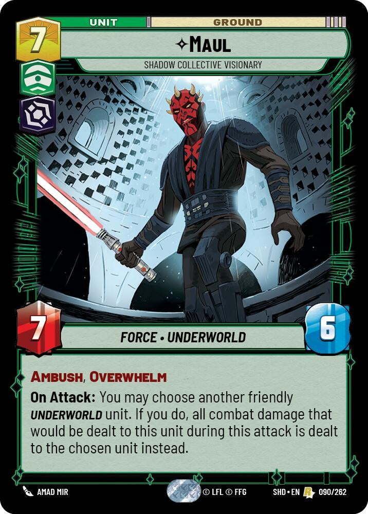 Image for Maul - Shadow Collective Visionary - Star Wars: Unlimited