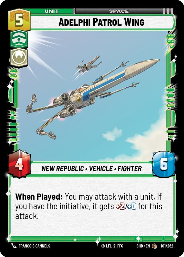 Image for Adelphi Patrol Wing - Star Wars: Unlimited