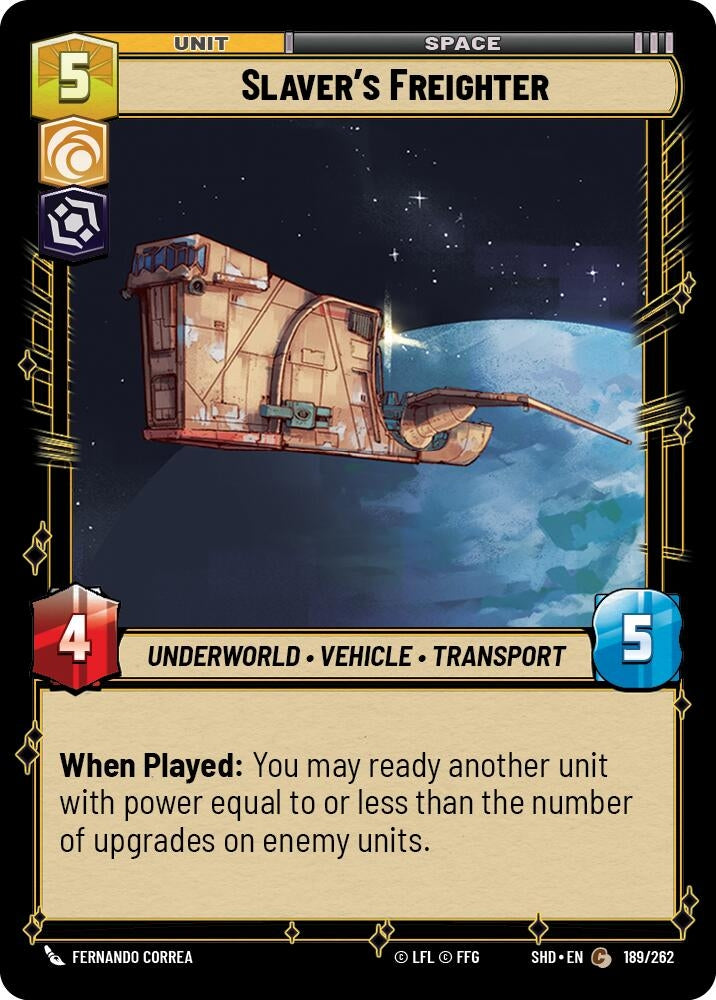 Image for Slaver's Freighter - Star Wars: Unlimited