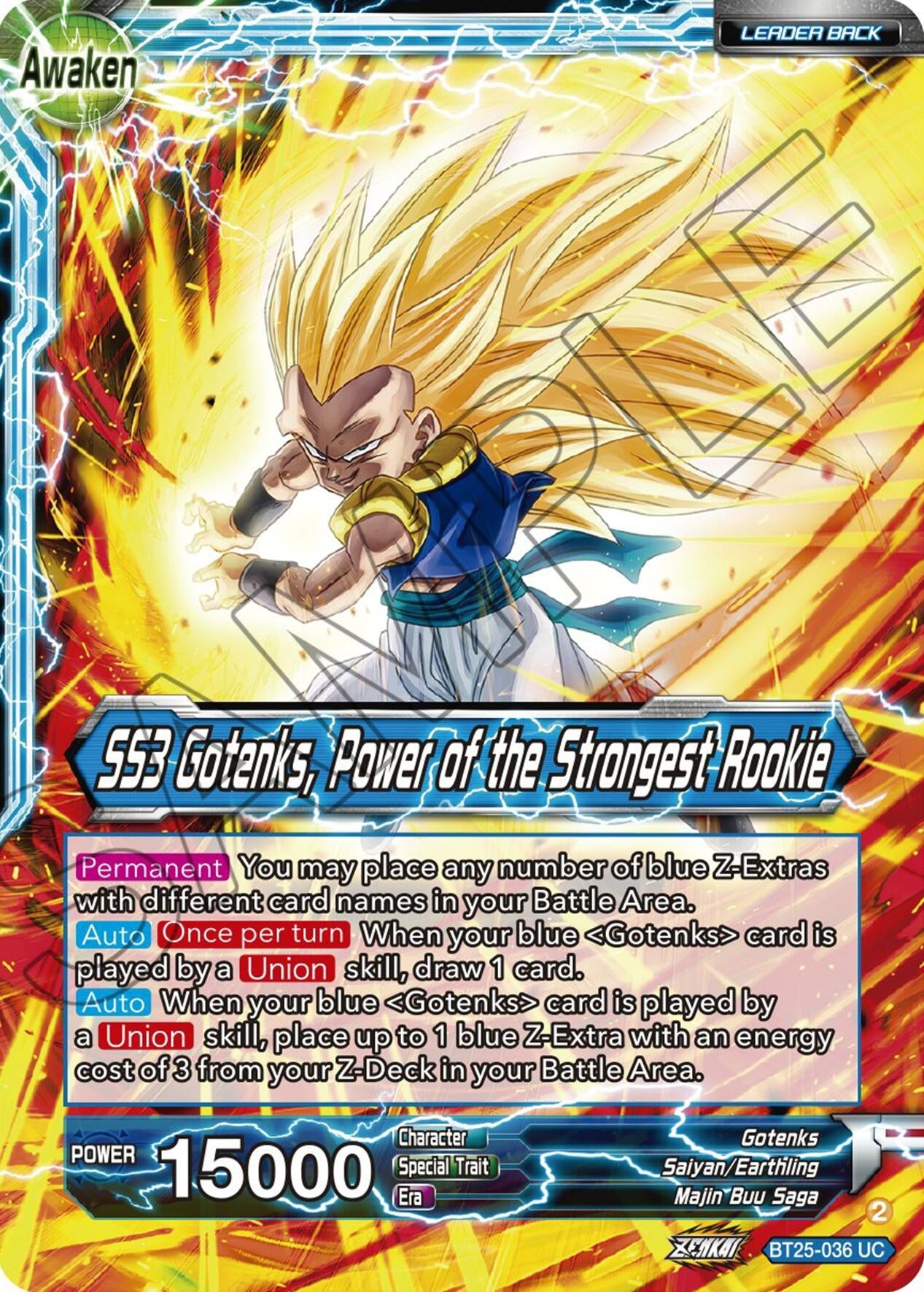 Image for Gotenks // SS3 Gotenks, Power of the Strongest Rookie - Dragon Ball Super: Masters