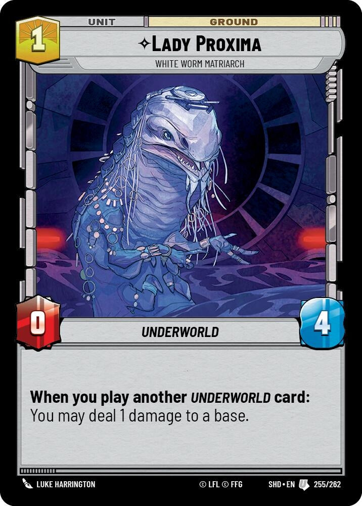 Image for Lady Proxima - White Worm Matriarch - Star Wars: Unlimited