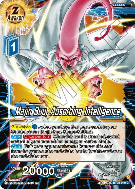 Image for Majin Buu, Absorbing Intelligence - Dragon Ball Super: Masters