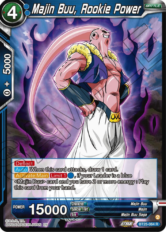 Image for Majin Buu, Rookie Power - Dragon Ball Super: Masters