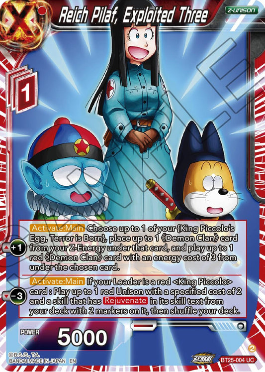 Image for Reich Pilaf, Exploited Three - Dragon Ball Super: Masters