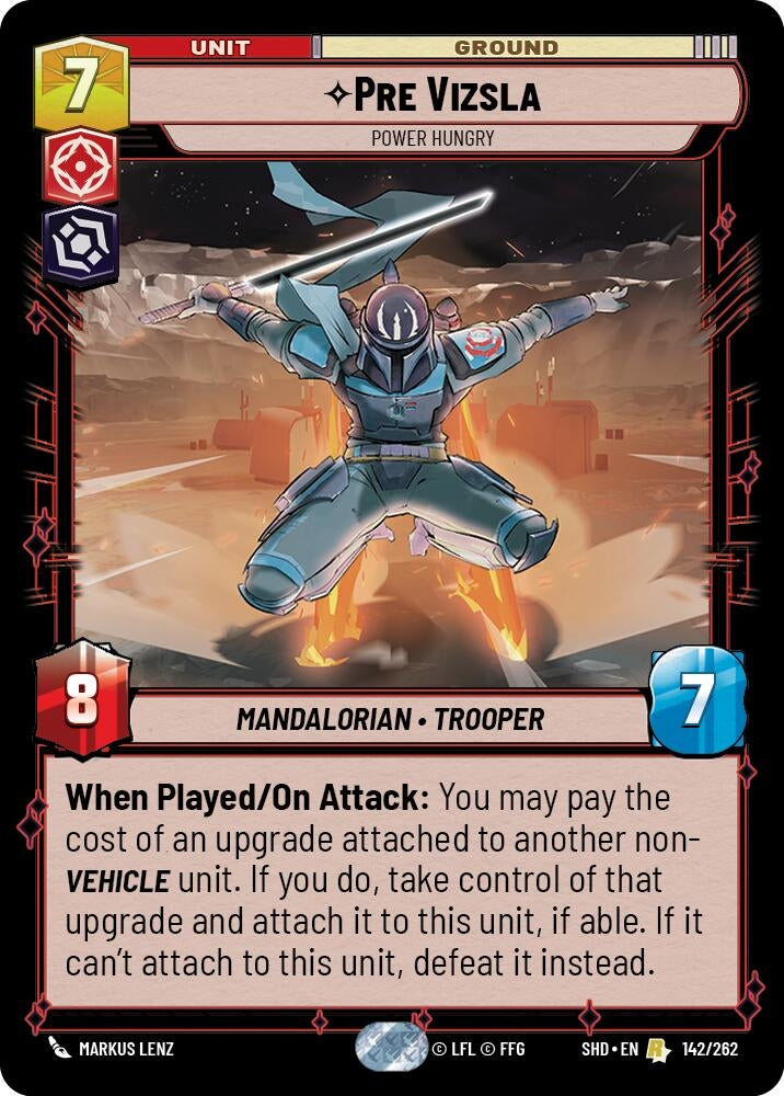 Image for Pre Vizsla - Power Hungry - Star Wars: Unlimited
