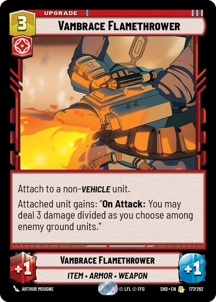 Image for Vambrace Flamethrower - Star Wars: Unlimited