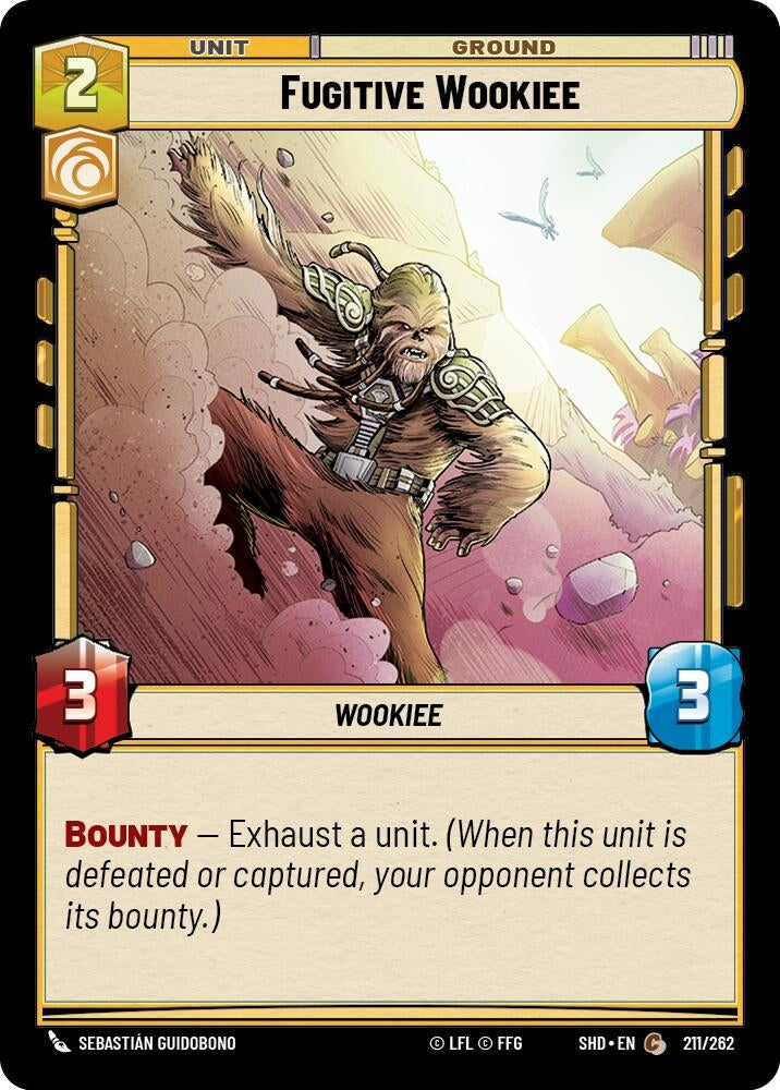 Image for Fugitive Wookiee - Star Wars: Unlimited