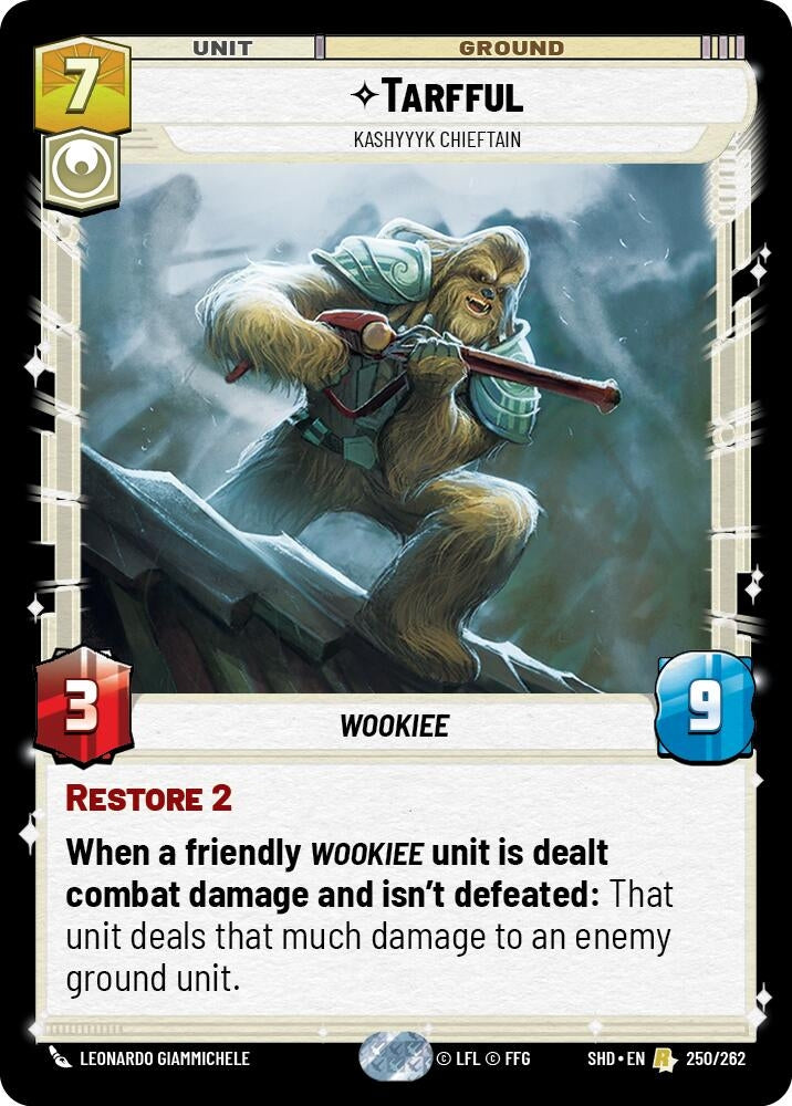 Image for Tarfful - Kashyyyk Chieftain - Star Wars: Unlimited
