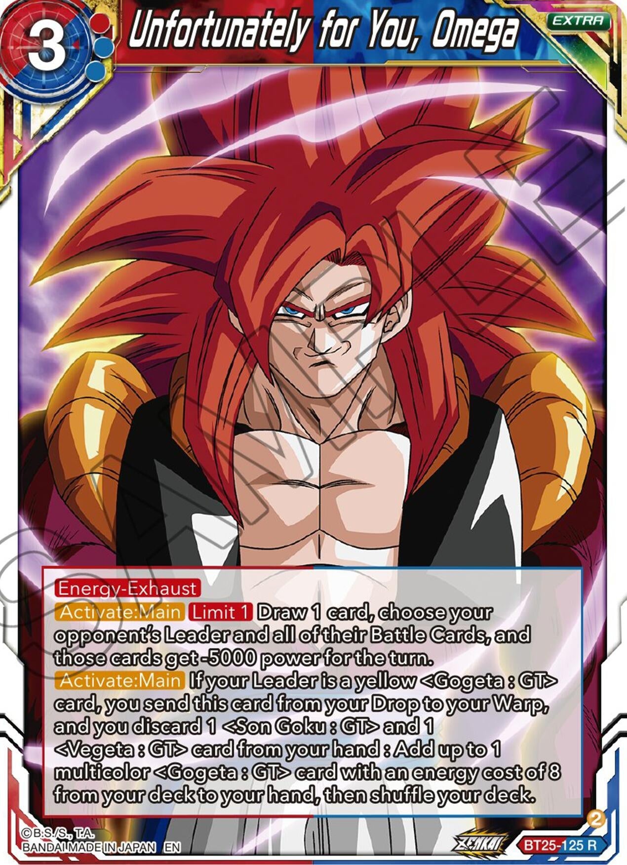 Image for Unfortunately for You, Omega - Dragon Ball Super: Masters