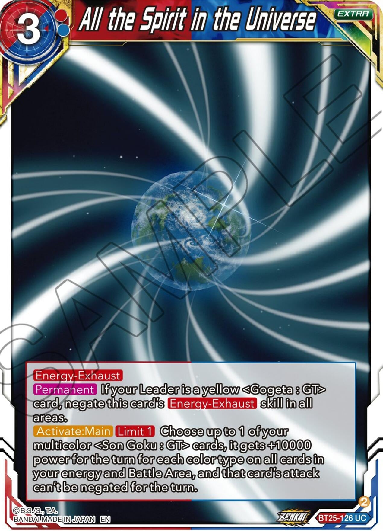 Image for All the Spirit in the Universe - Dragon Ball Super: Masters