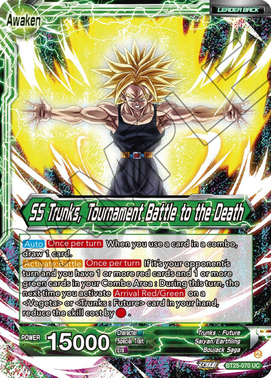 Image for Trunks // SS Trunks, Tournament Battle to the Death - Dragon Ball Super: Masters