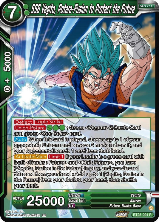 Image for SSB Vegito, Potara-Fusion to Protect the Future - Dragon Ball Super: Masters