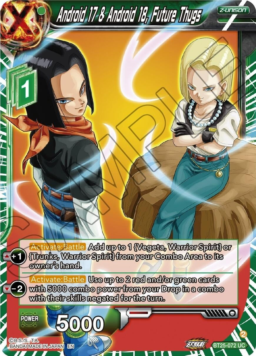 Image for Android 17 & Android 18, Future Thugs - Dragon Ball Super: Masters