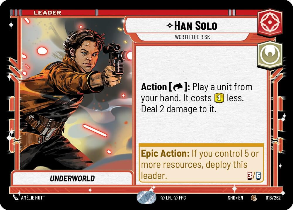 Image for Han Solo - Worth the Risk - Star Wars: Unlimited