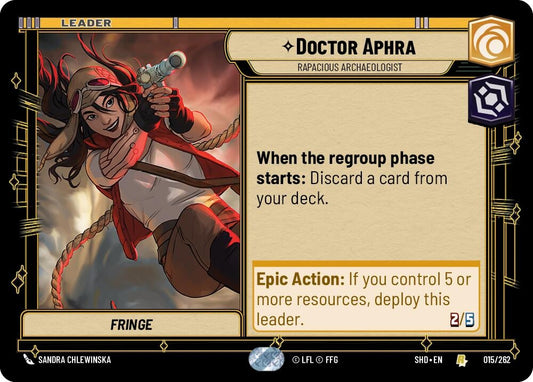 Image for Doctor Aphra - Rapacious Archaeologist - Star Wars: Unlimited