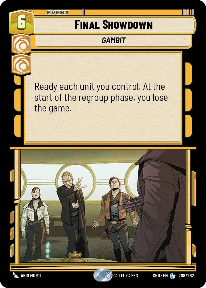 Image for Final Showdown - Star Wars: Unlimited
