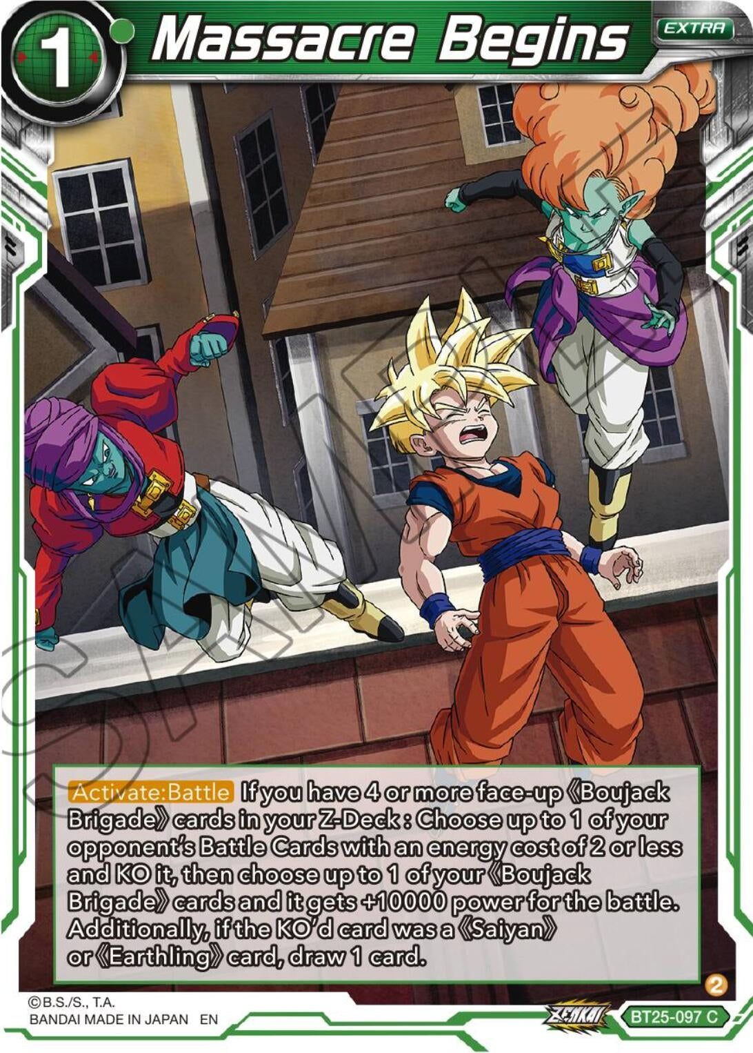 Image for Massacre Begins - Dragon Ball Super: Masters