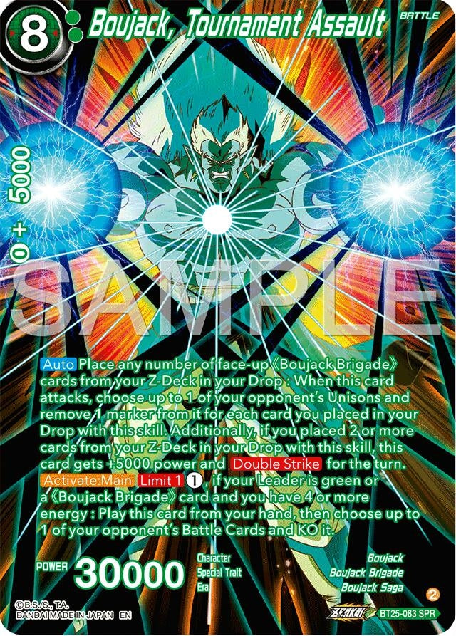 Image for Boujack, Tournament Assault (SPR) - Dragon Ball Super: Masters
