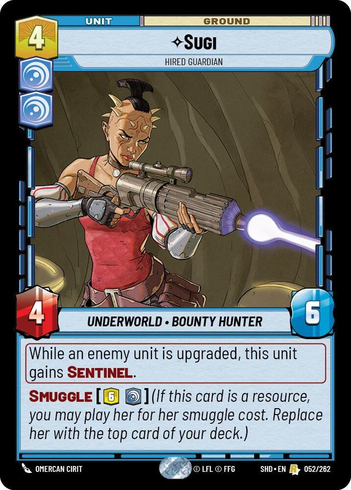 Image for Sugi - Hired Guardian - Star Wars: Unlimited