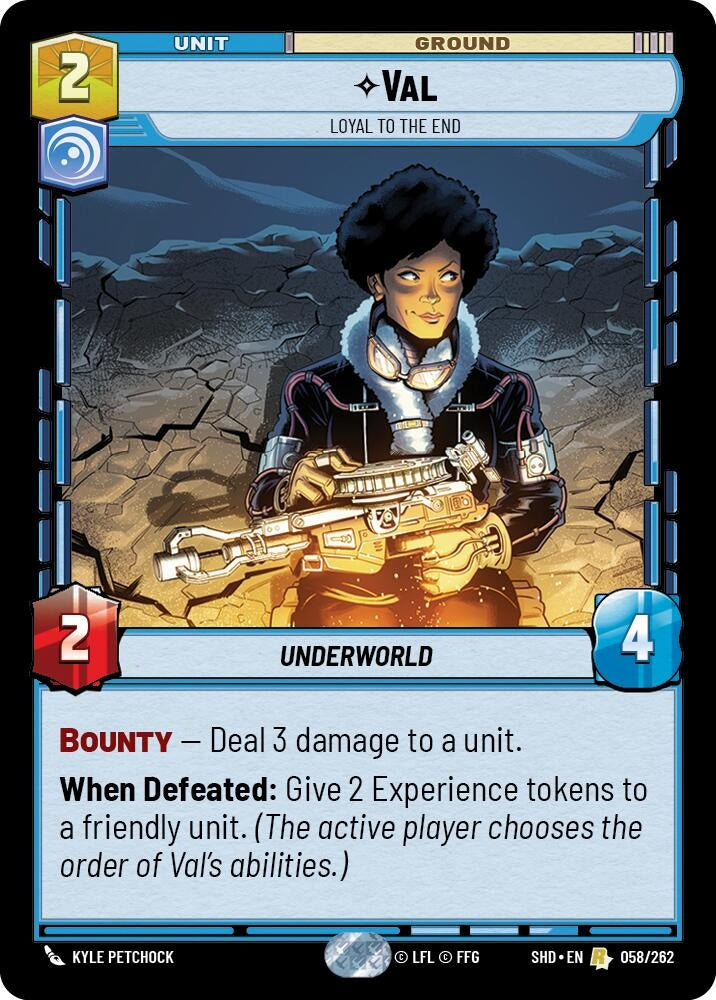 Image for Val - Loyal to the End - Star Wars: Unlimited