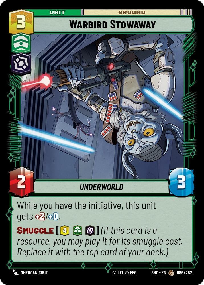 Image for Warbird Stowaway - Star Wars: Unlimited
