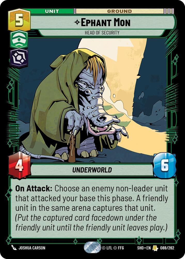 Image for Ephant Mon - Head of Security - Star Wars: Unlimited