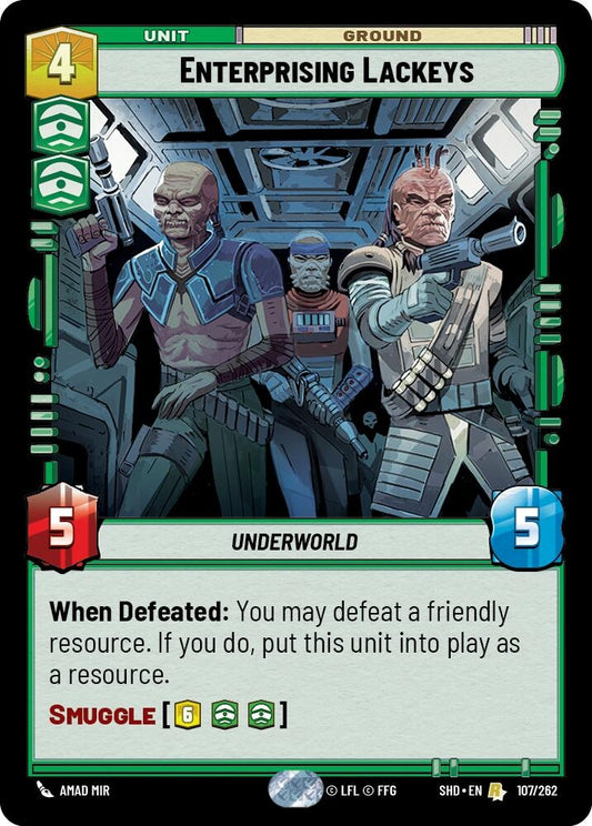 Image for Enterprising Lackeys - Star Wars: Unlimited