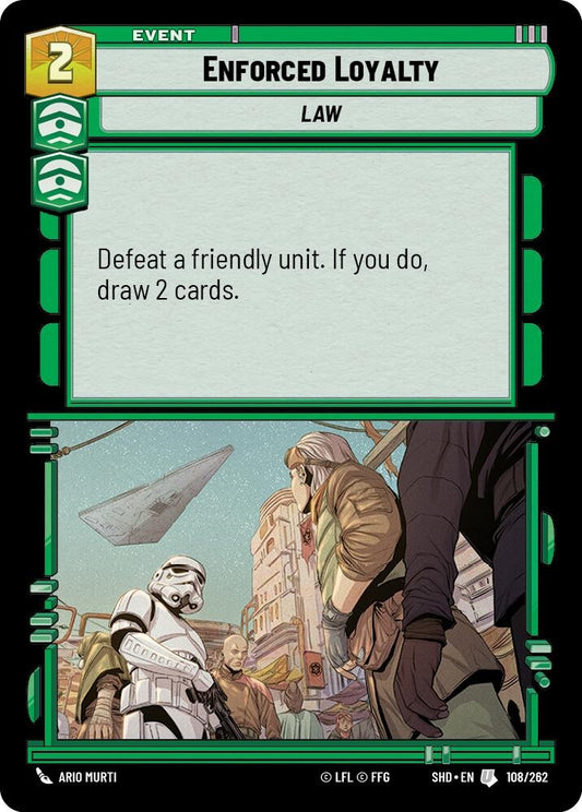Image for Enforced Loyalty - Star Wars: Unlimited