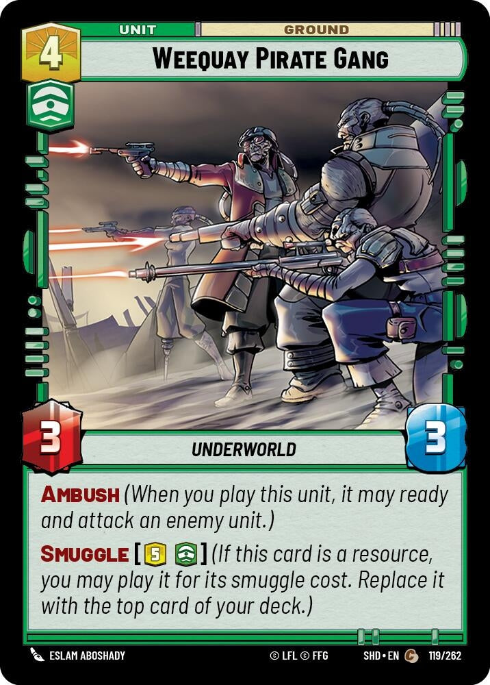 Image for Weequay Pirate Gang - Star Wars: Unlimited