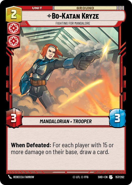 Image for Bo-Katan Kryze - Fighting For Mandalore - Star Wars: Unlimited