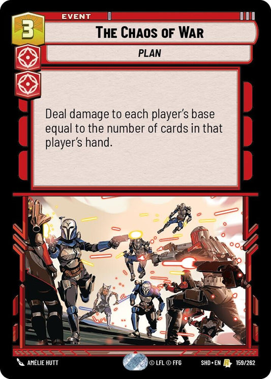 Image for The Chaos of War - Star Wars: Unlimited
