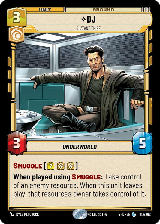 Image for DJ - Blatant Thief - Star Wars: Unlimited