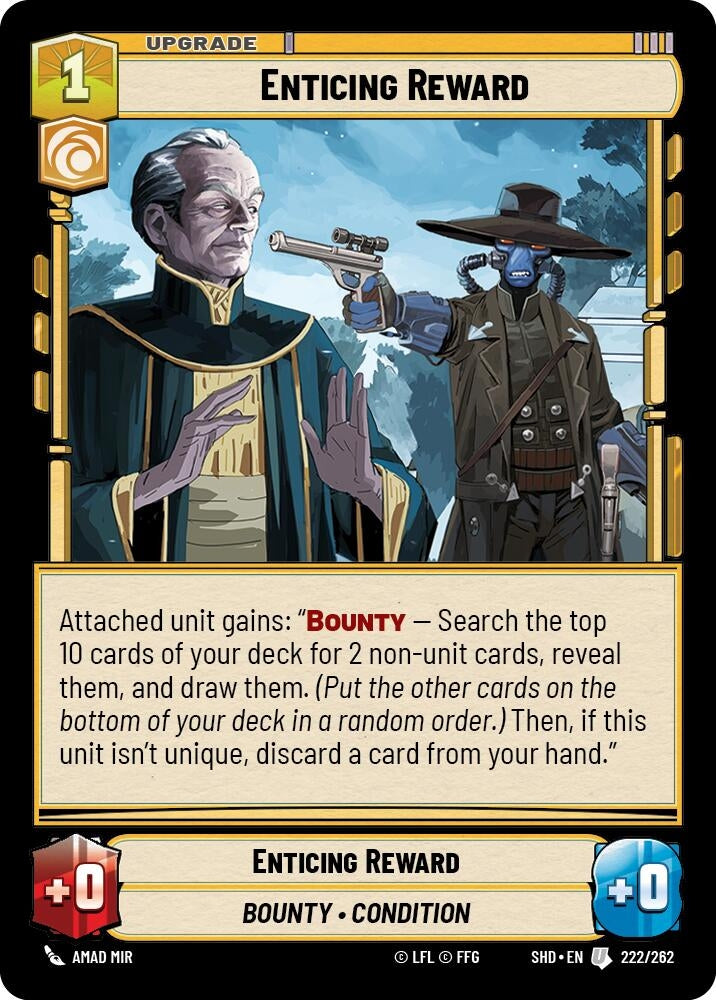 Image for Enticing Reward - Star Wars: Unlimited