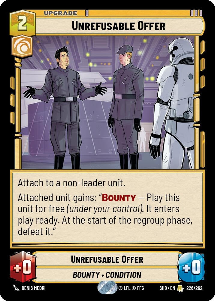 Image for Unrefusable Offer - Star Wars: Unlimited