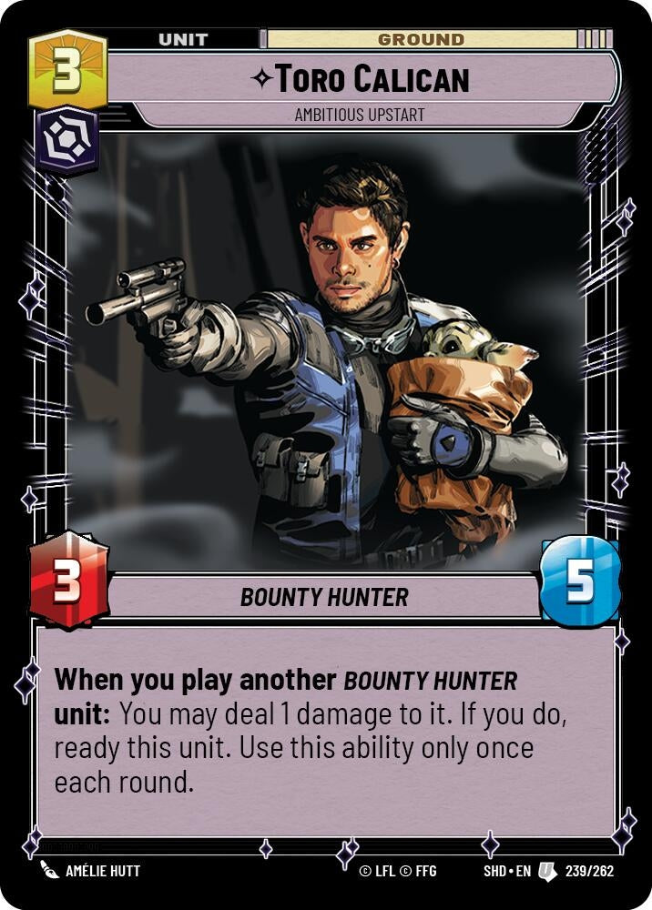 Image for Toro Calican - Ambitious Upstart - Star Wars: Unlimited