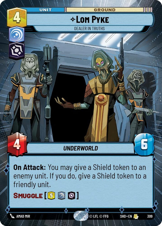 Image for Lom Pyke - Dealer in Truths (Hyperspace) - Star Wars: Unlimited
