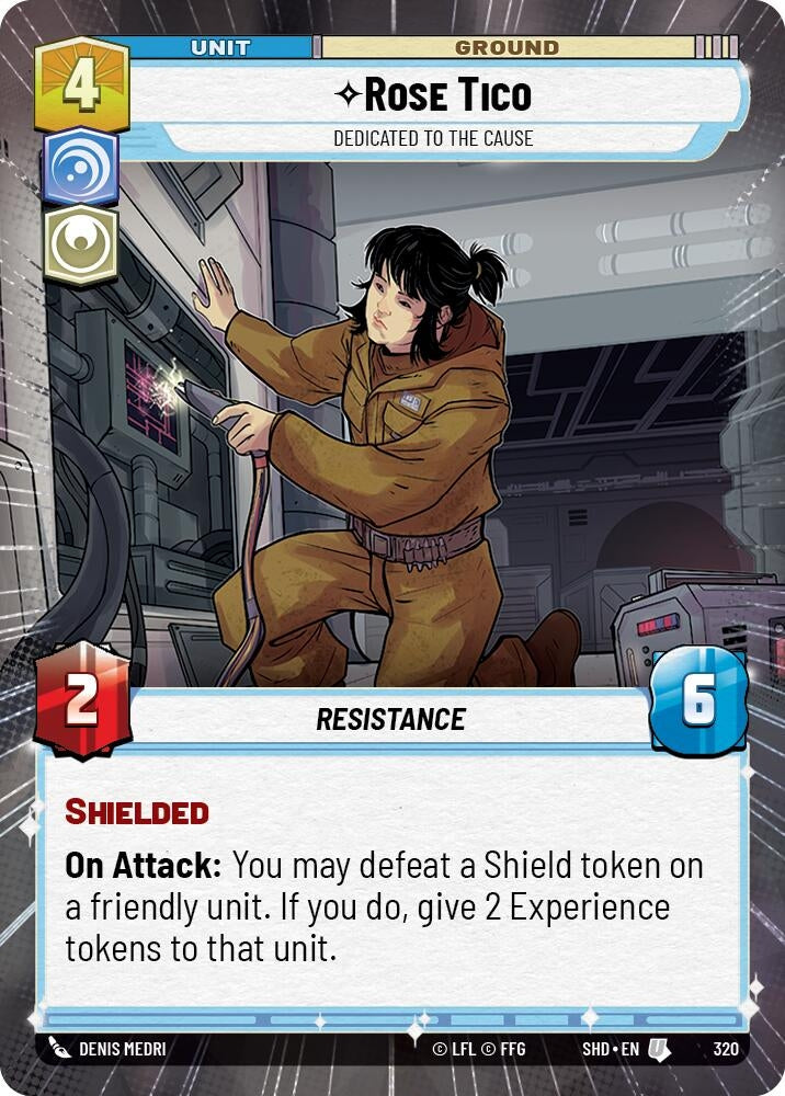 Image for Rose Tico - Dedicated to the Cause (Hyperspace) - Star Wars: Unlimited