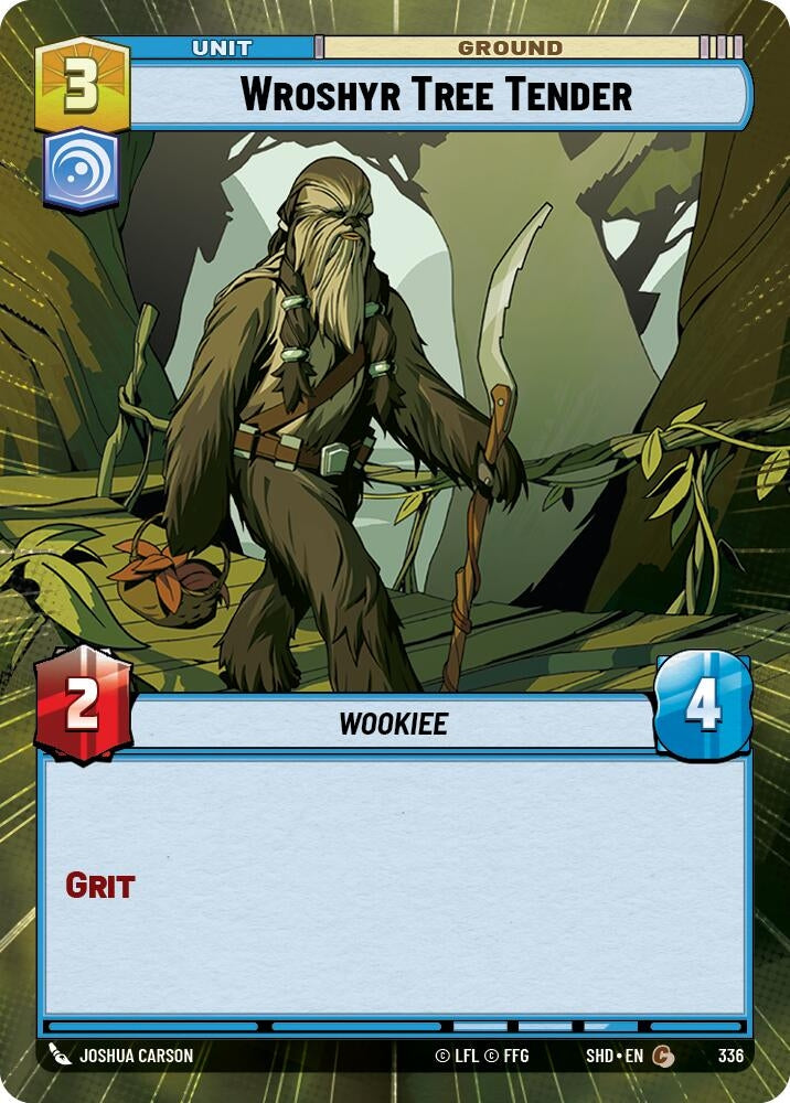 Image for Wroshyr Tree Tender (Hyperspace) - Star Wars: Unlimited