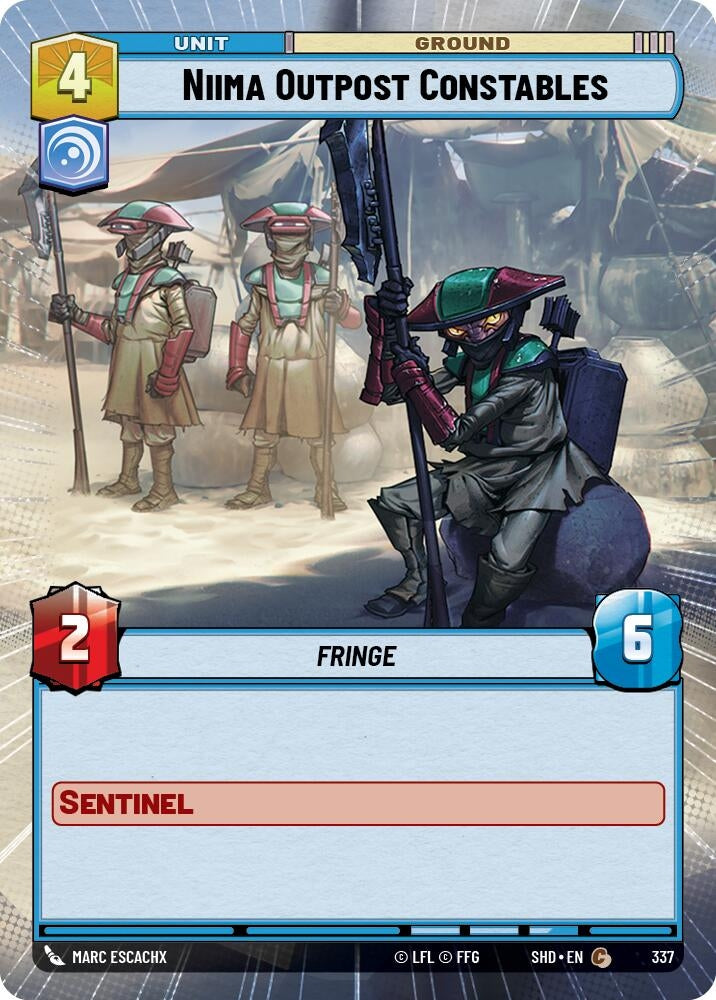 Image for Niima Outpost Constables (Hyperspace) - Star Wars: Unlimited