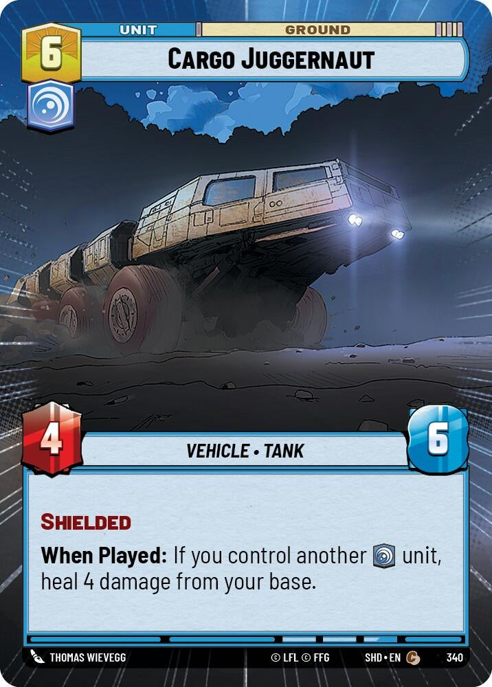 Image for Cargo Juggernaut (Hyperspace) - Star Wars: Unlimited