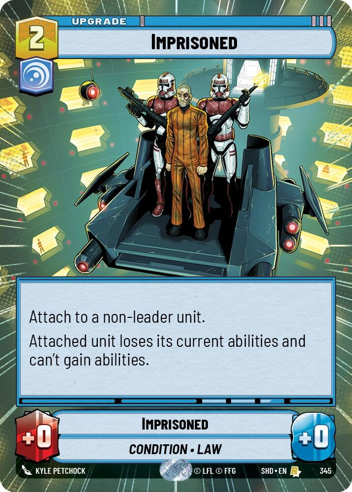 Image for Imprisoned (Hyperspace) - Star Wars: Unlimited