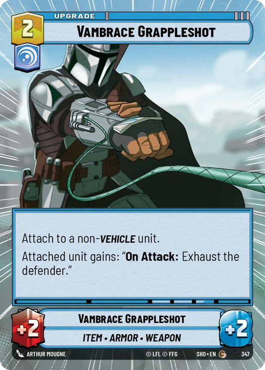 Image for Vambrace Grappleshot (Hyperspace) - Star Wars: Unlimited