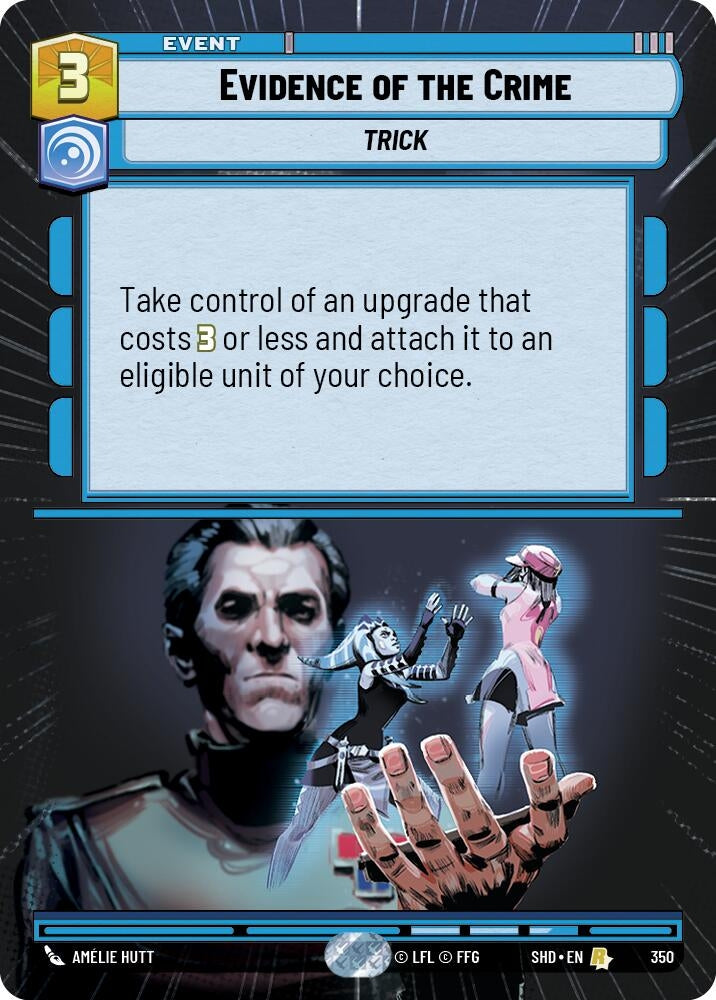 Image for Evidence of the Crime (Hyperspace) - Star Wars: Unlimited
