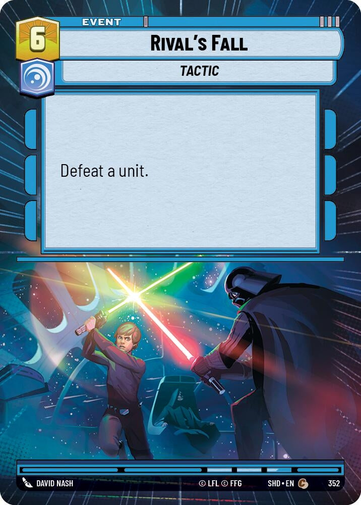 Image for Rival's Fall (Hyperspace) - Star Wars: Unlimited