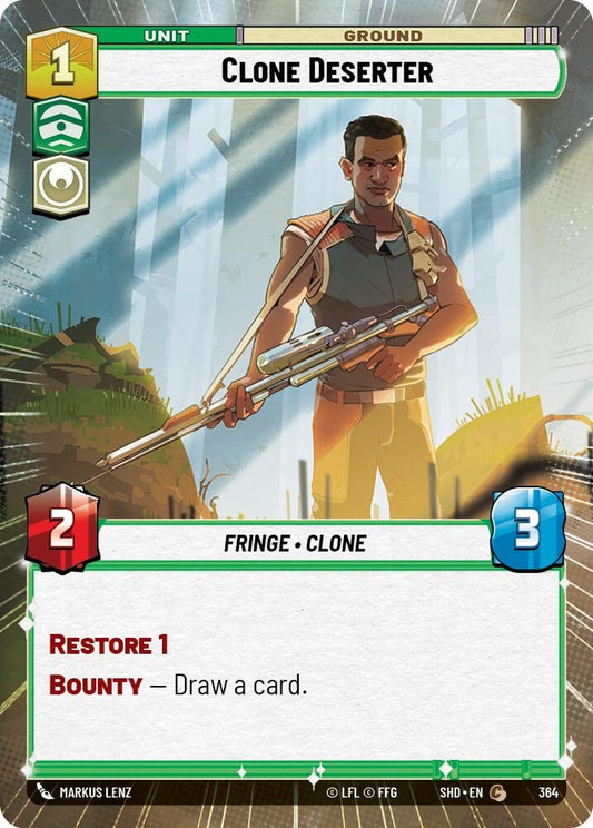 Image for Clone Deserter (Hyperspace) - Star Wars: Unlimited