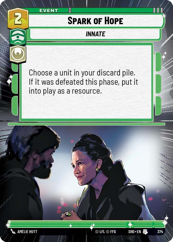 Image for Spark of Hope (Hyperspace) - Star Wars: Unlimited