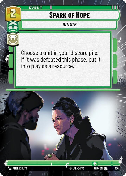 Image for Spark of Hope (Hyperspace) - Star Wars: Unlimited